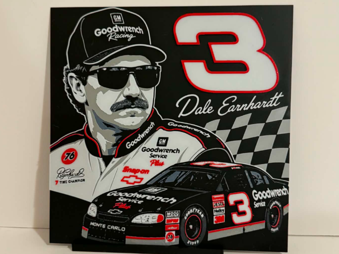 Dale Earnhardt Hueforge