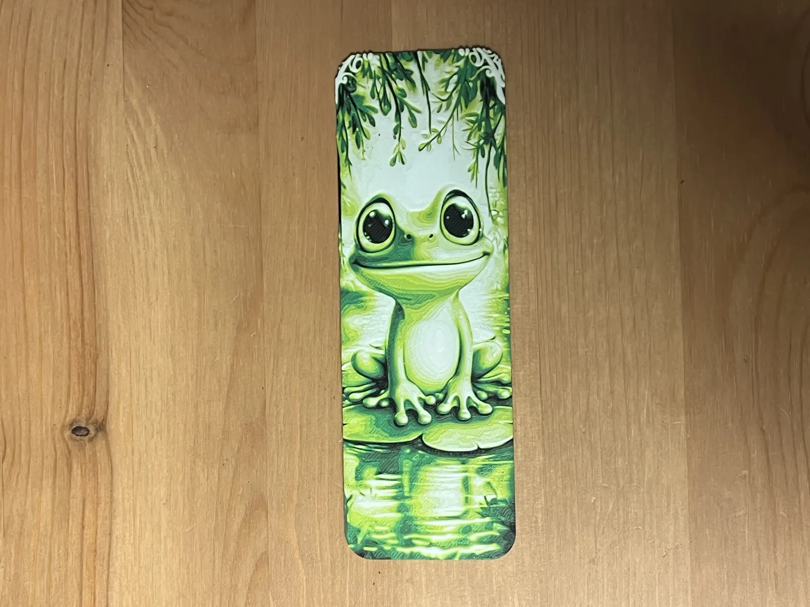 frog bookmark