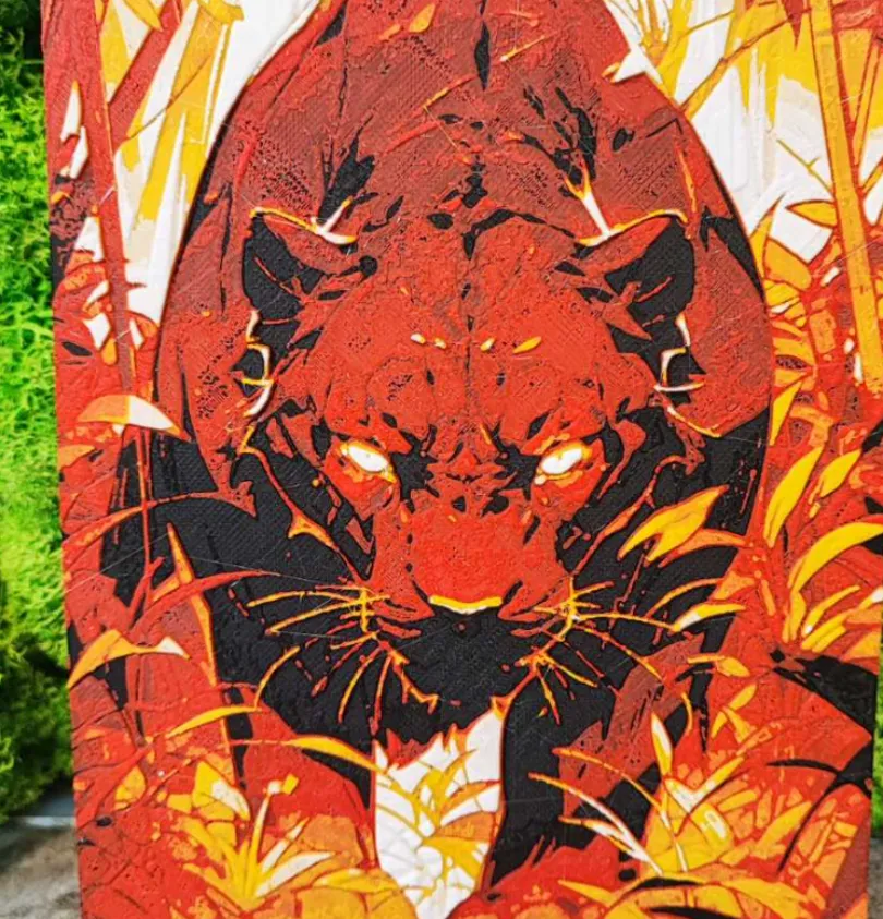 تابلو دیواری «Wild sunset»