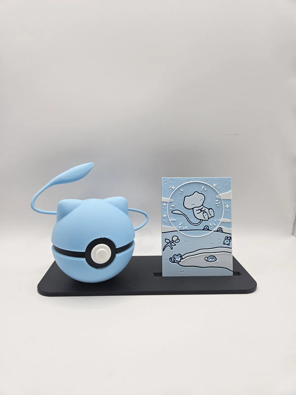 Bubble mew card - Hueforge