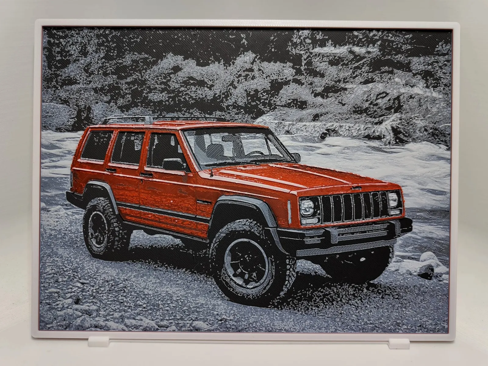 Jeep Cherokee XJ - Hueforge