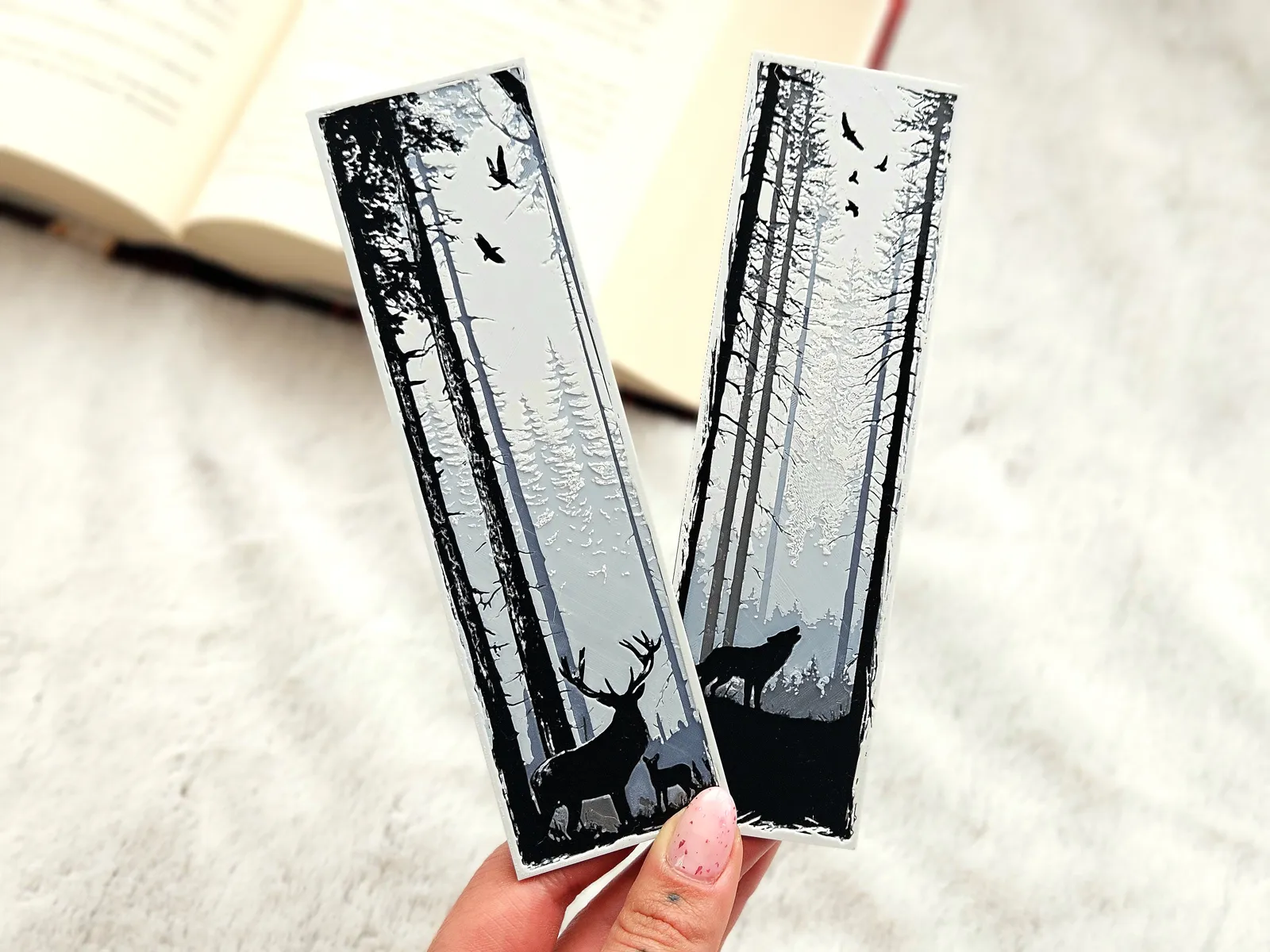 Whispering Wilds - Bookmarks set