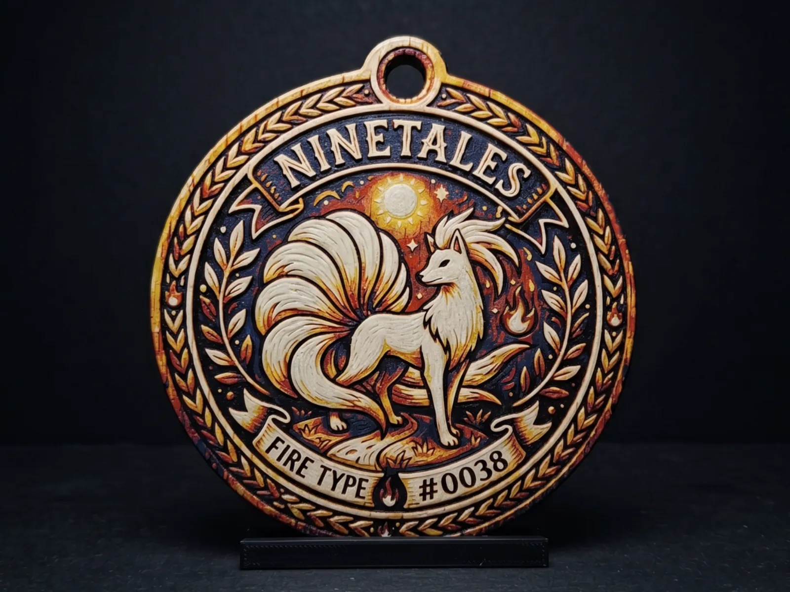 Ninetales #0038 - Pokemon Ornament