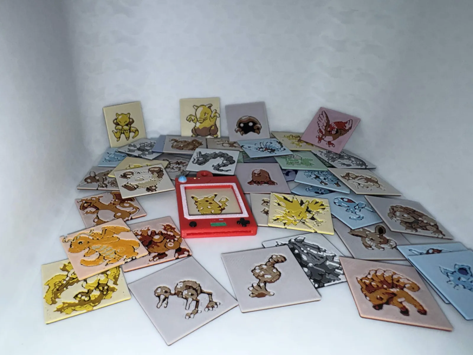 Minidex, Interchangeable Pokemon Tile Keychain