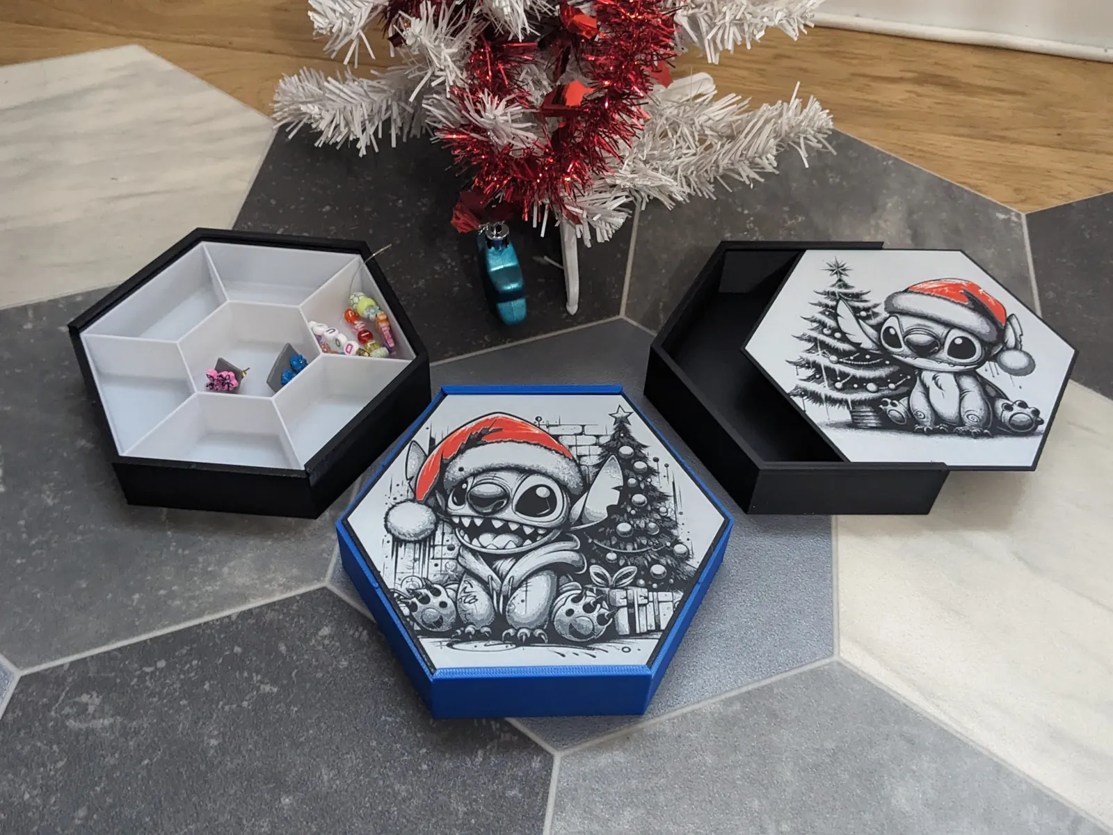 Christmas STITCH Hex Hueforge