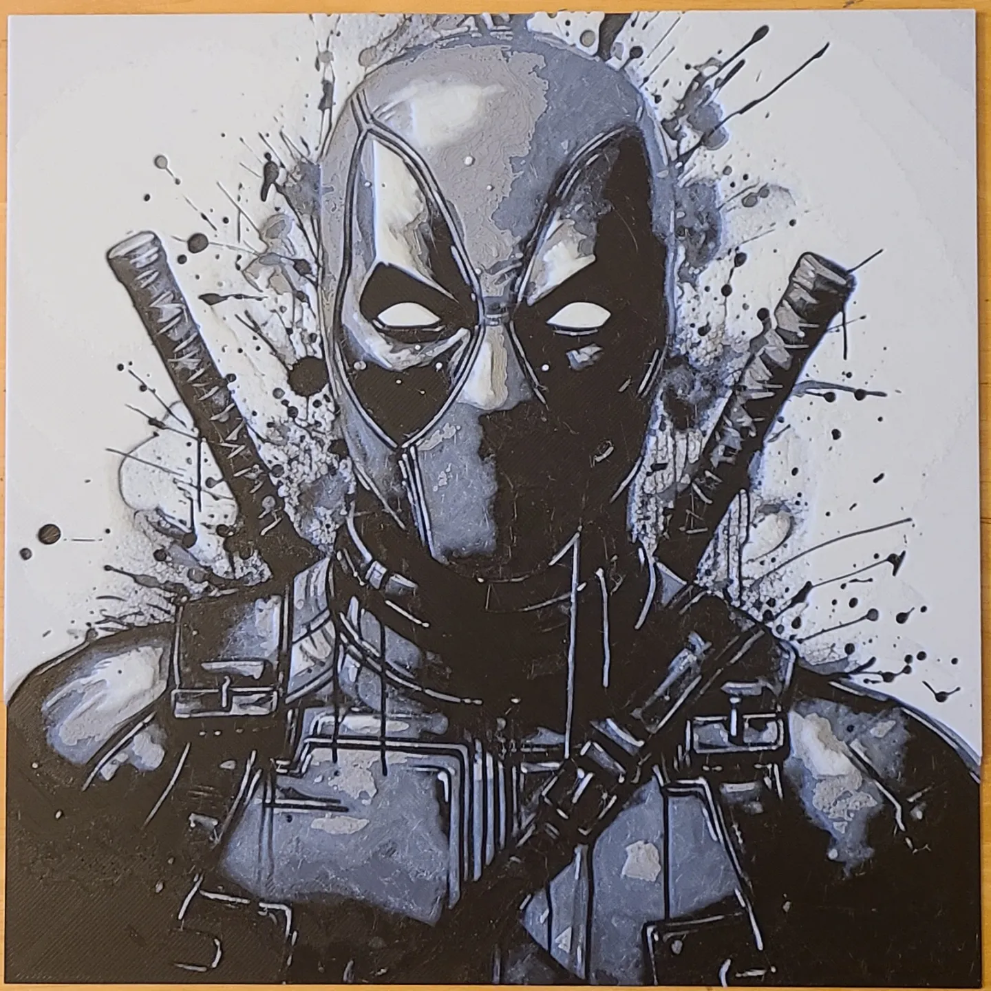 Deadpool - Filament Painting