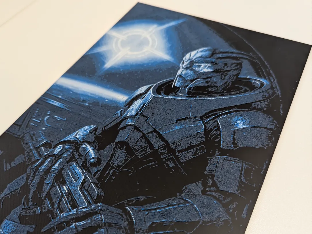 Garrus Vakarian - Hueforge - 160 x 240 mm