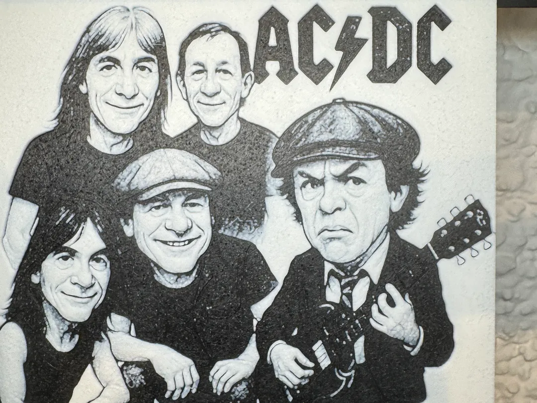 Hue Forge Karikatur AC/DC