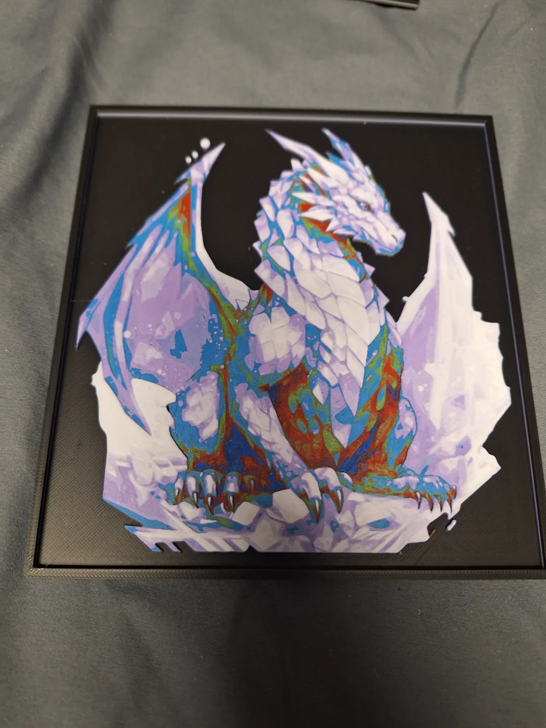 Color Crystal Dragon Hue Forge