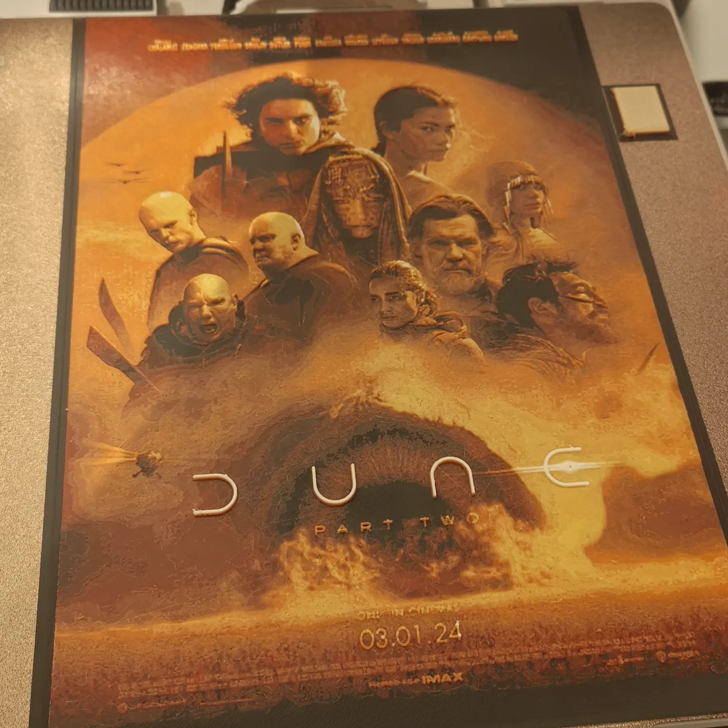 Dune: Part Two - HueForge - Movie Cover