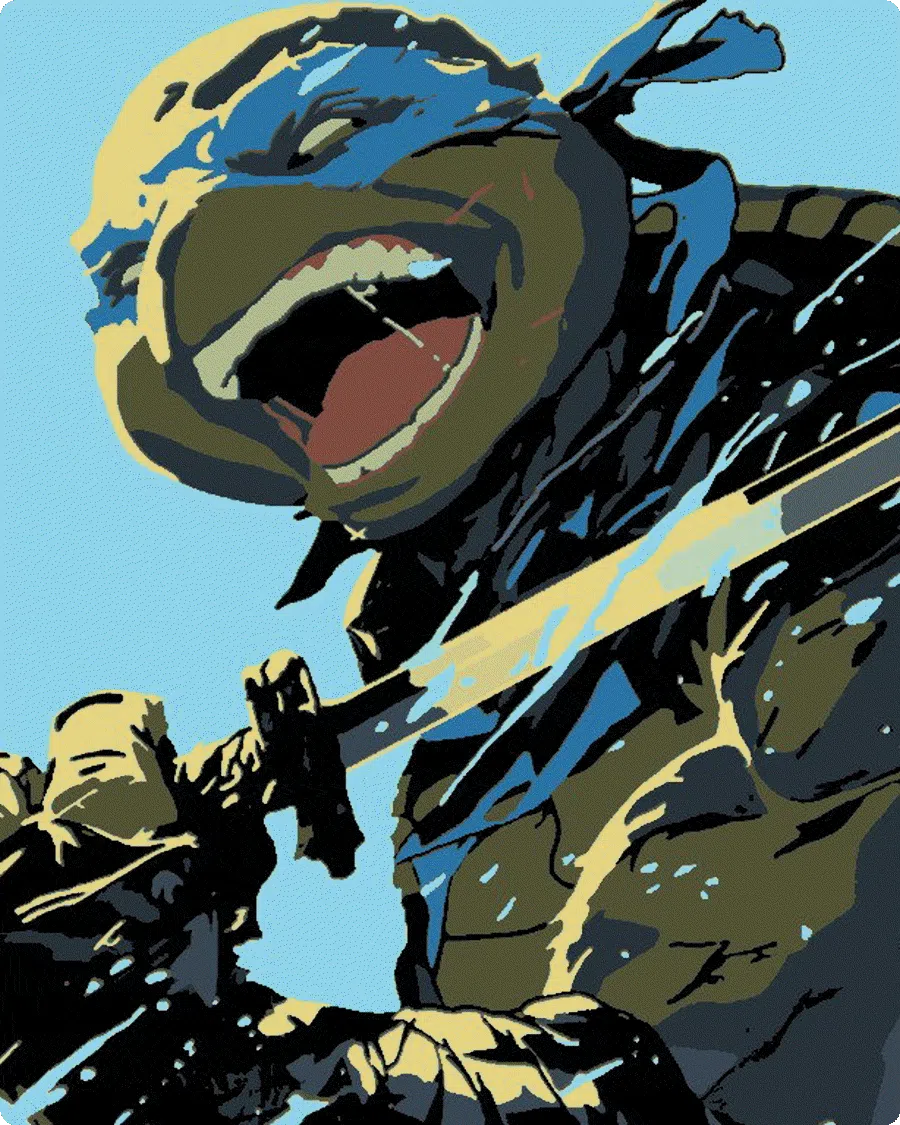 Hueforge: Teenage Mutant Ninja Turtles - Leonardo