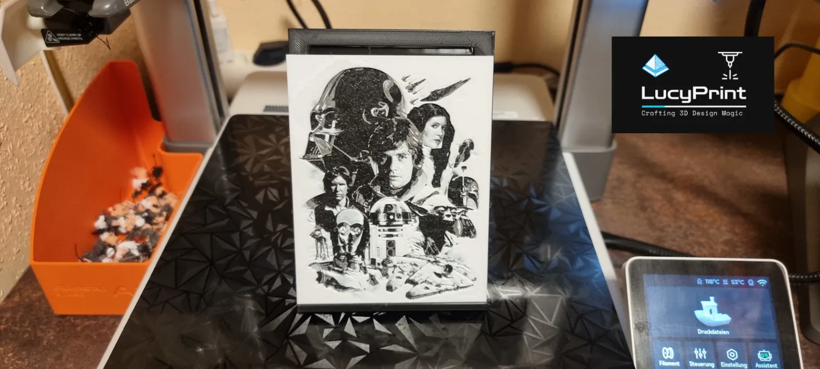 HueForge Box with stand