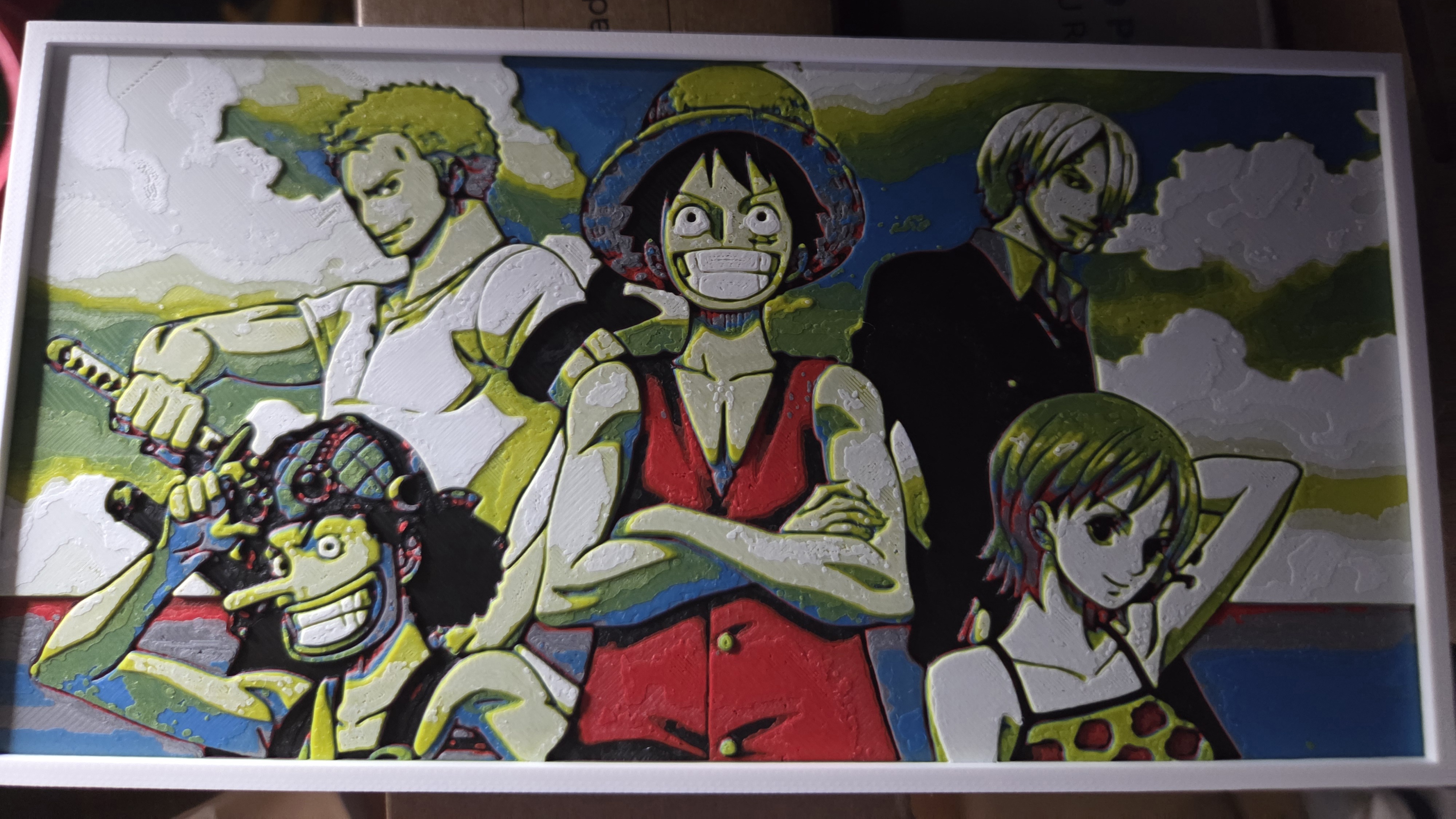 One Piece Crew Hueforge