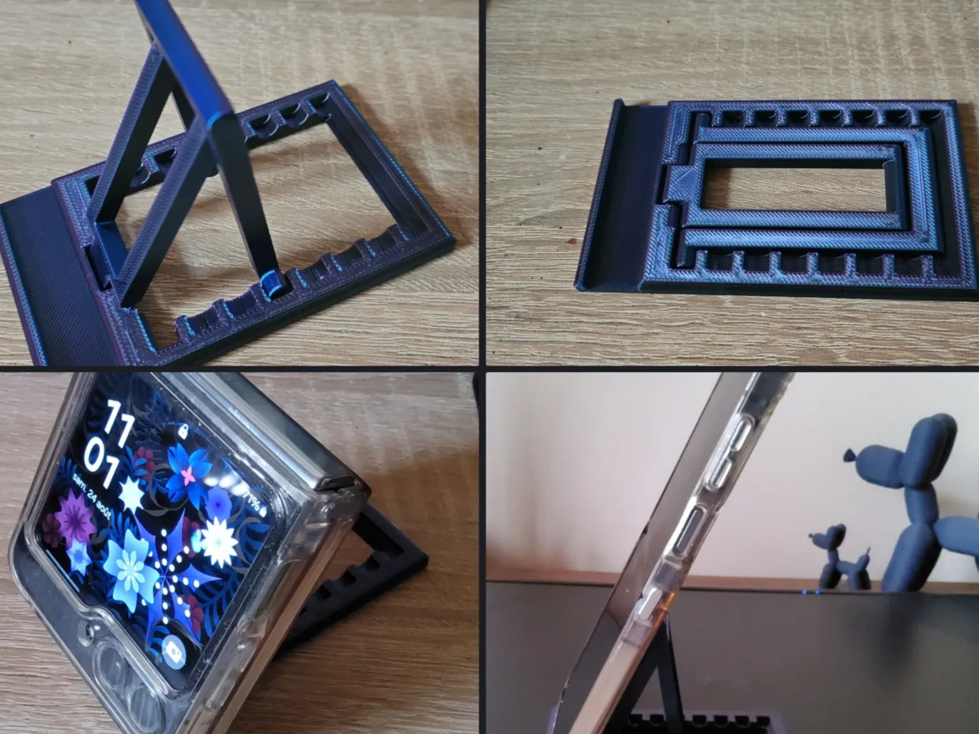 foldable phone holder stand print in place V2