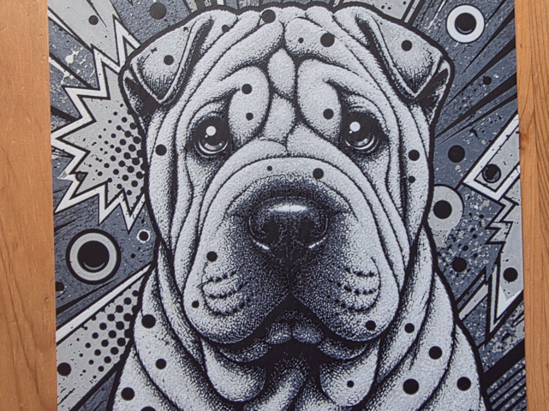 Shar Pei Hueforge
