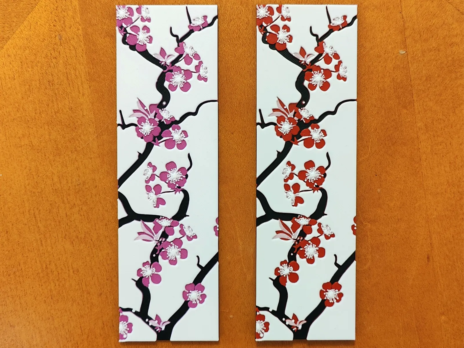 Cherry Blossom Bookmark - HueForge
