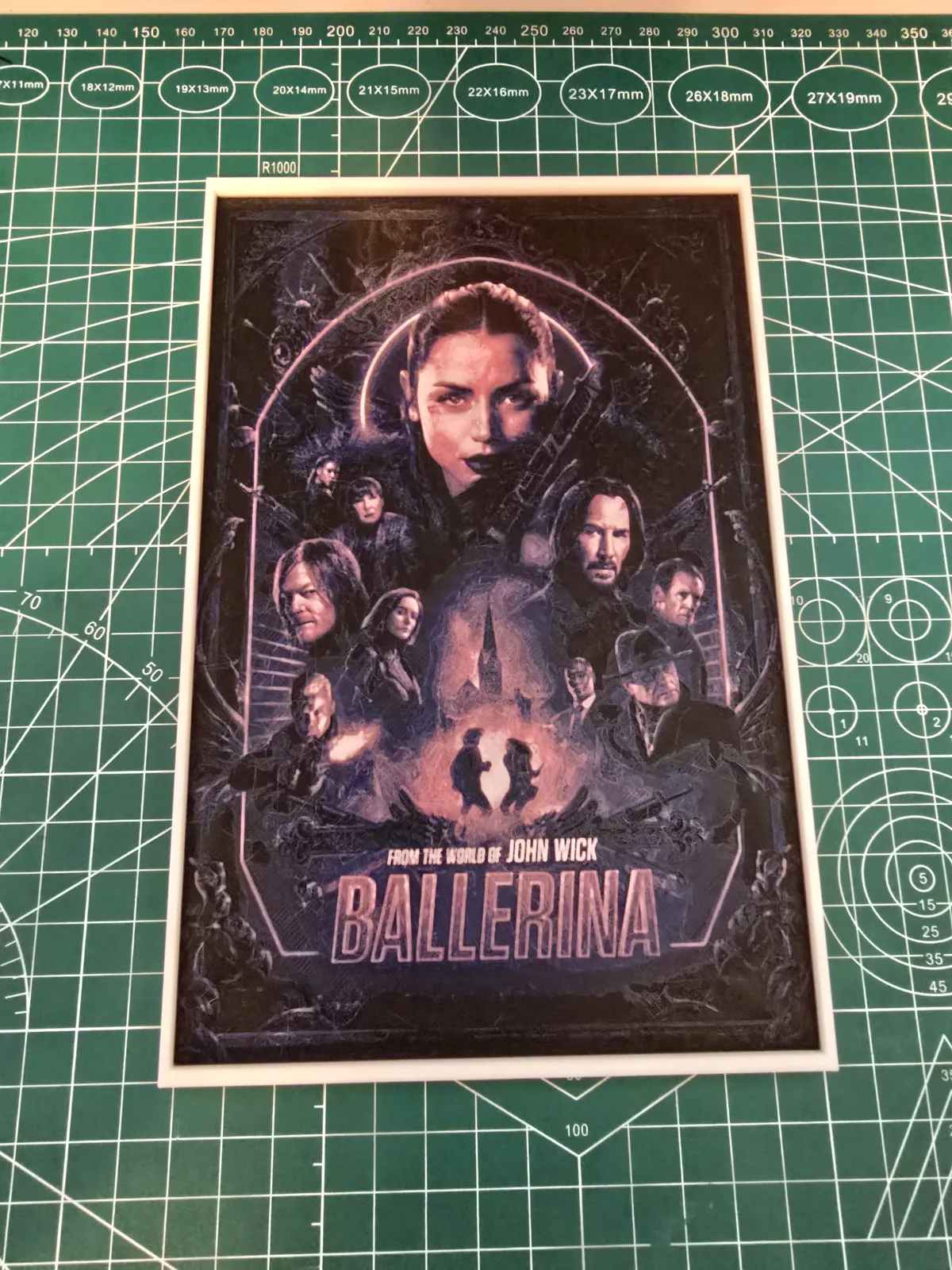 Ballerina Movie Poster - Hueforge Art