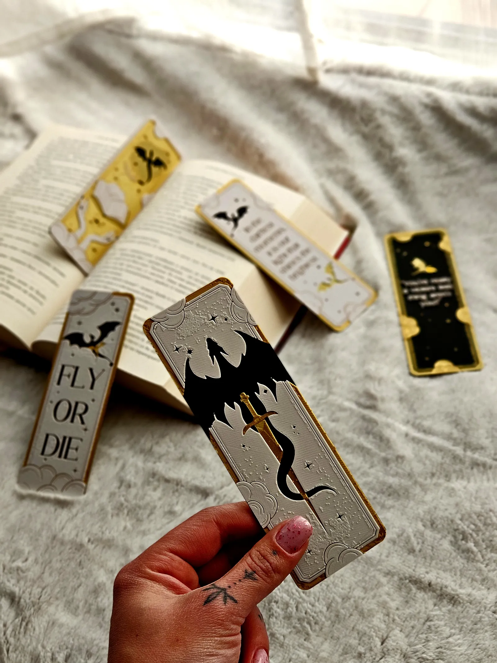 Fourth Wing - Bookmarks Set 1/2