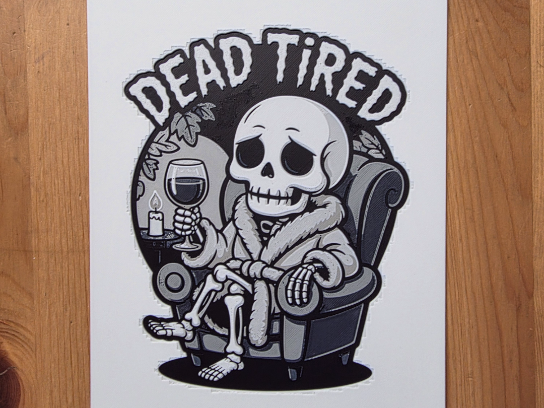 Dead Tired Hueforge