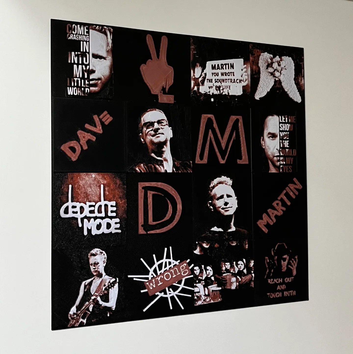 Depeche Mode Wallart Nr.3 - HueForge