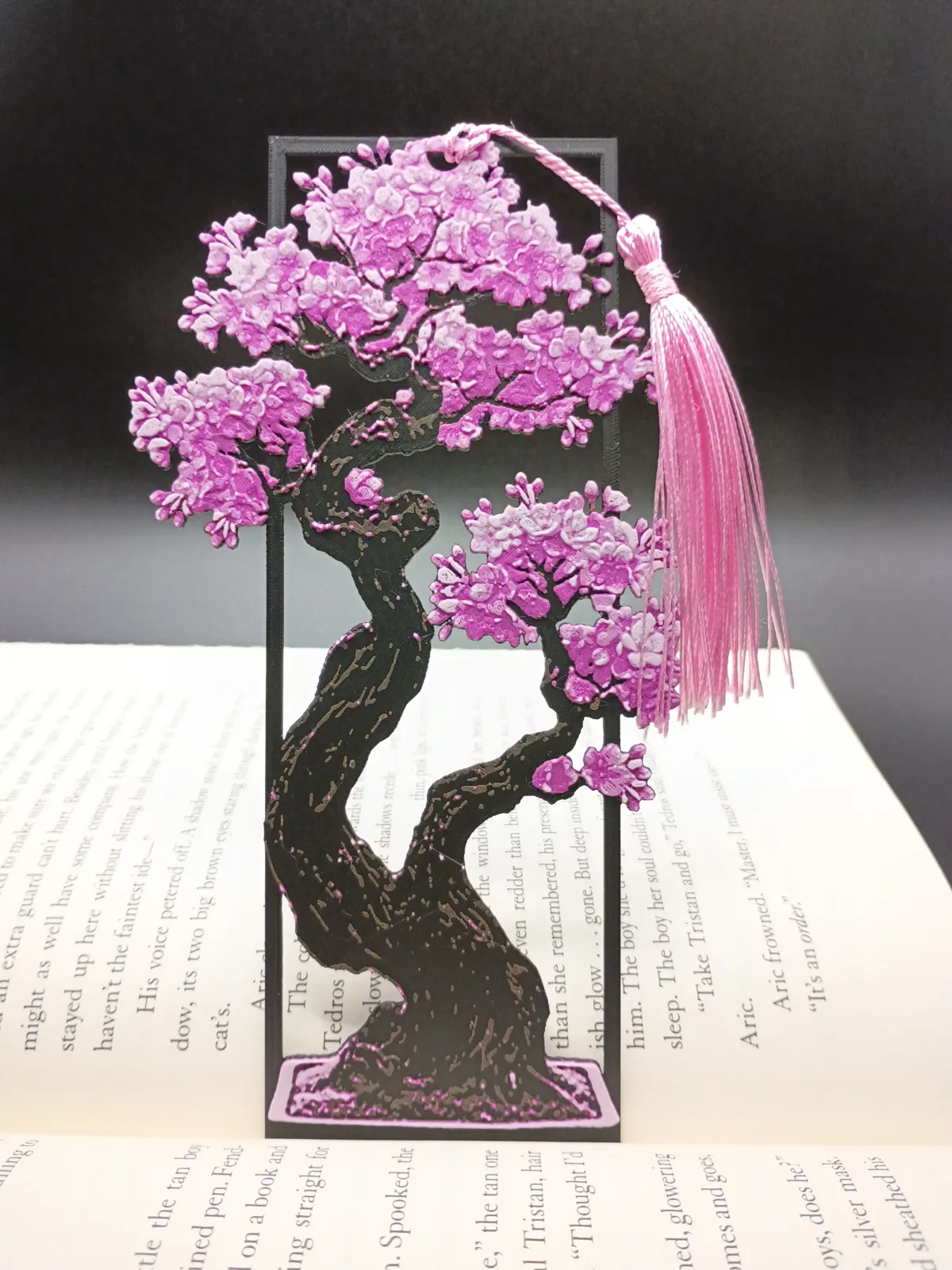 Sakura Bookmark Framed
