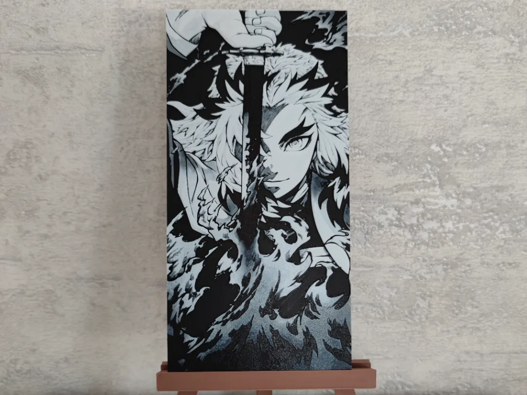 Demon Slayer Flammen Säule Hueforge