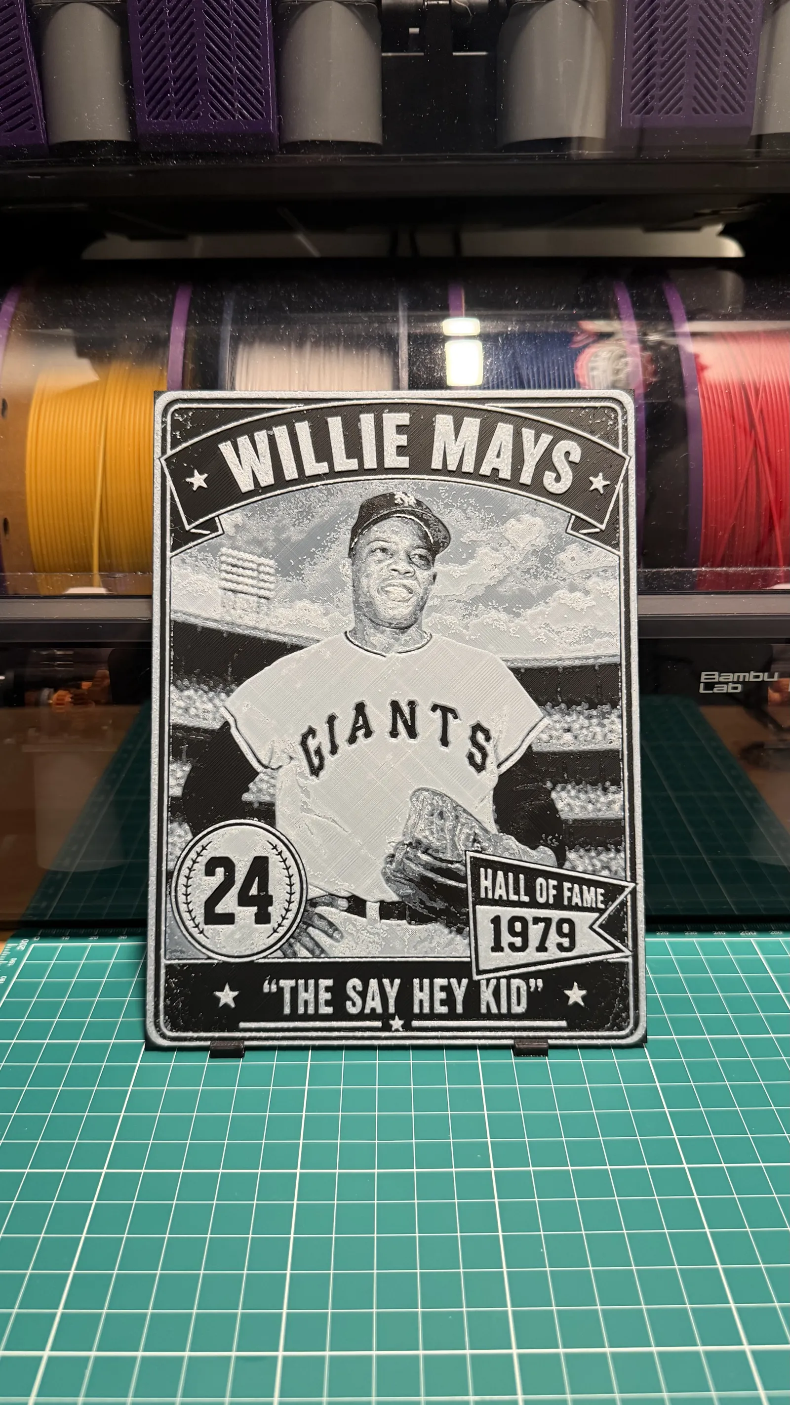 Willie Mays Vintage Baseball Card
