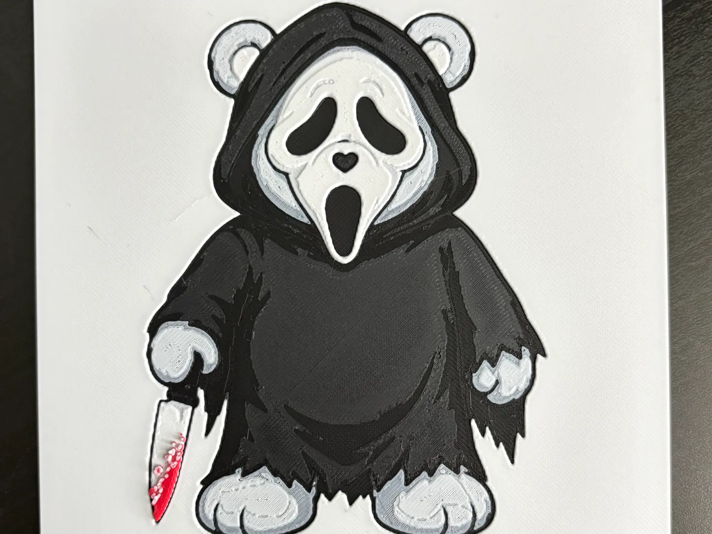 Ghostface Scarebear Hueforge