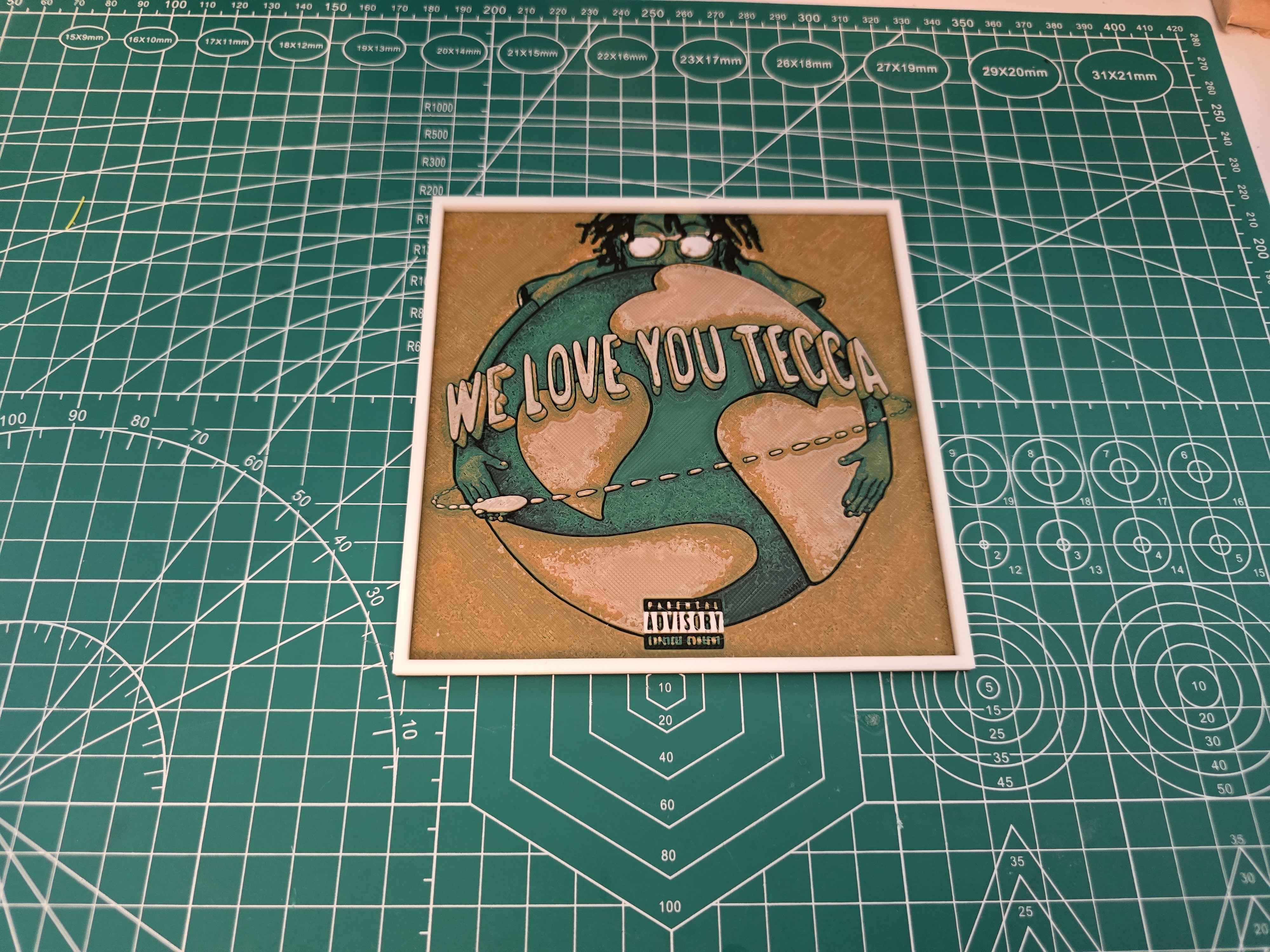 Lil Tecca "We Love You Tecca" Album - Hueforge Art