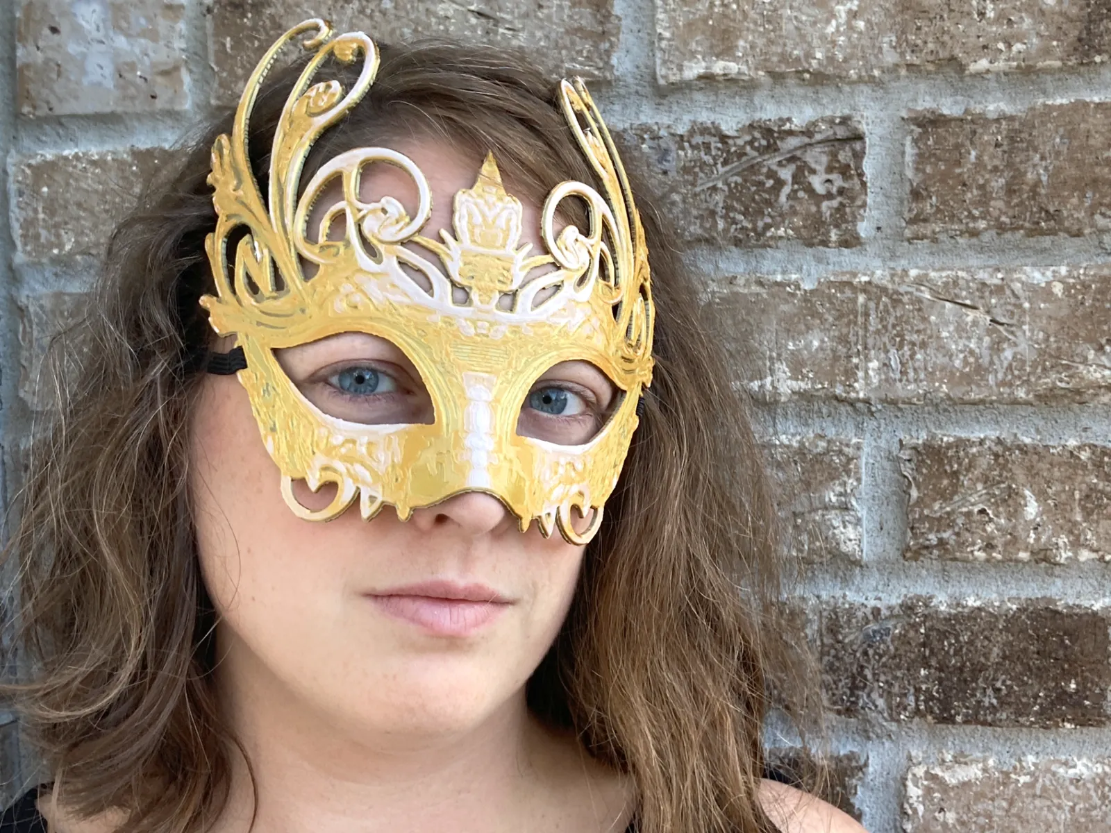 Filigree Masquerade Mask - Hueforge - prints flat