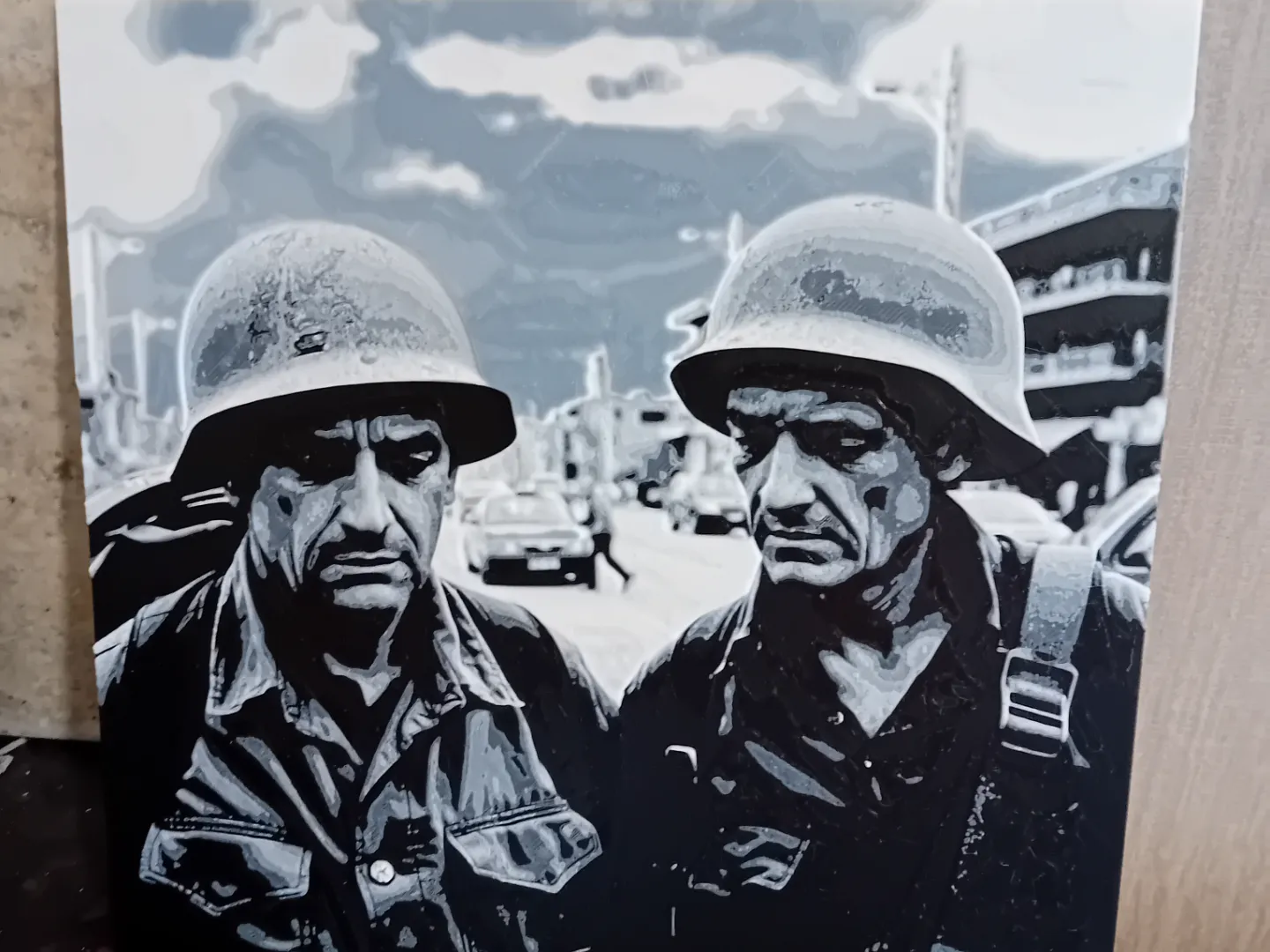 Soldiers of war hue forge- wars sadness hueforge