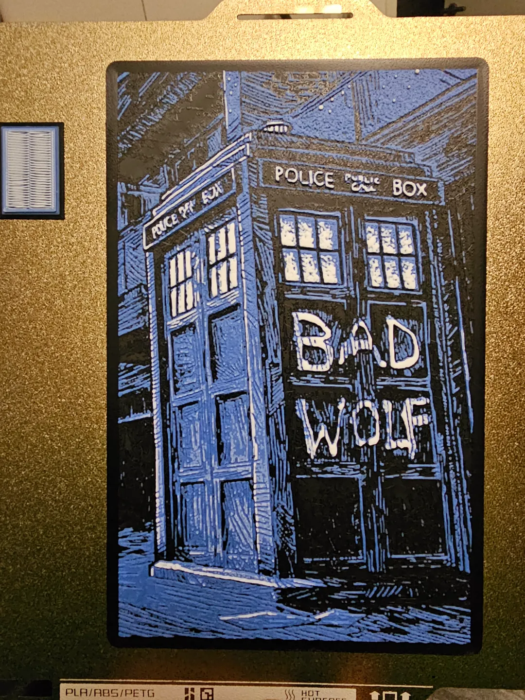 Tardis Doctor Who - HueForge