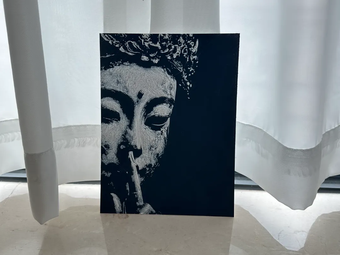 禅意-观音版画