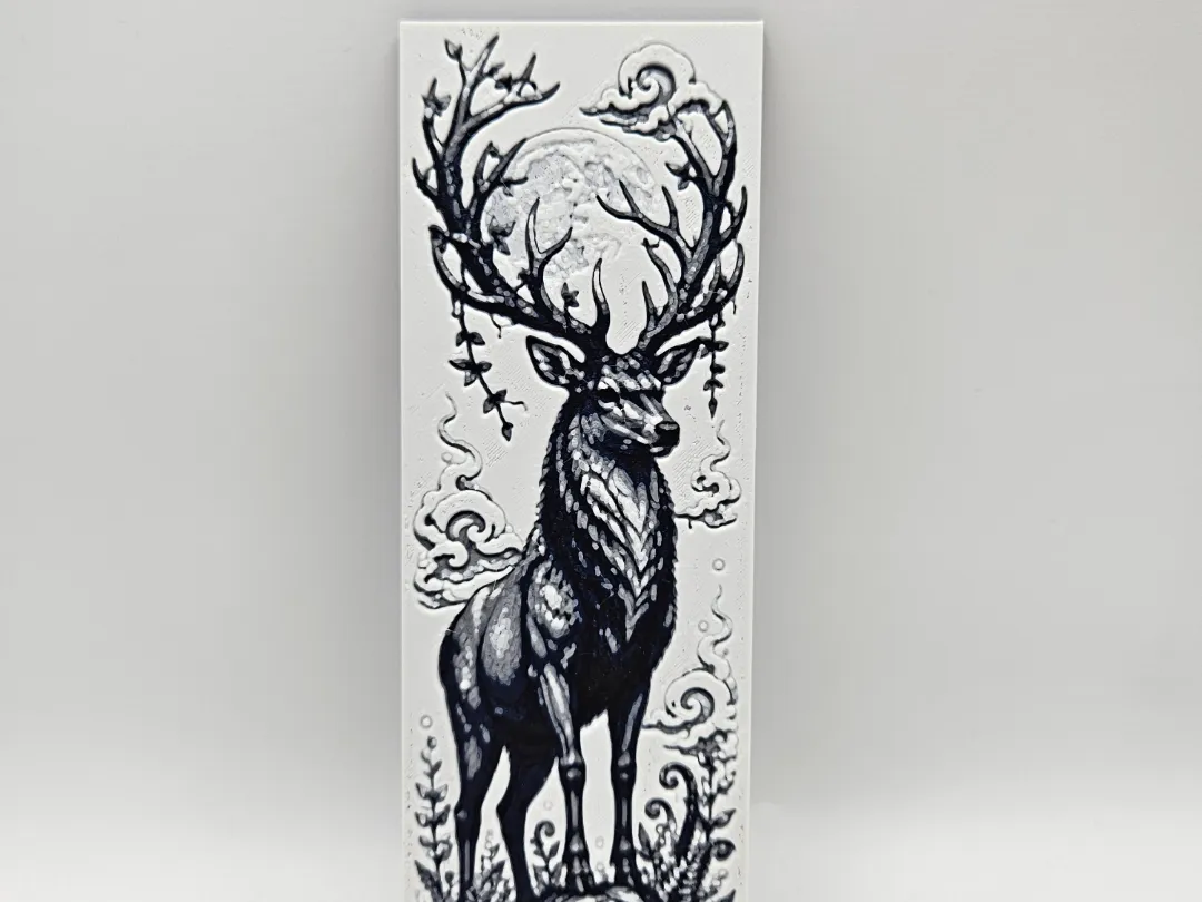 Enchanted moonlight series - Stag bookmark