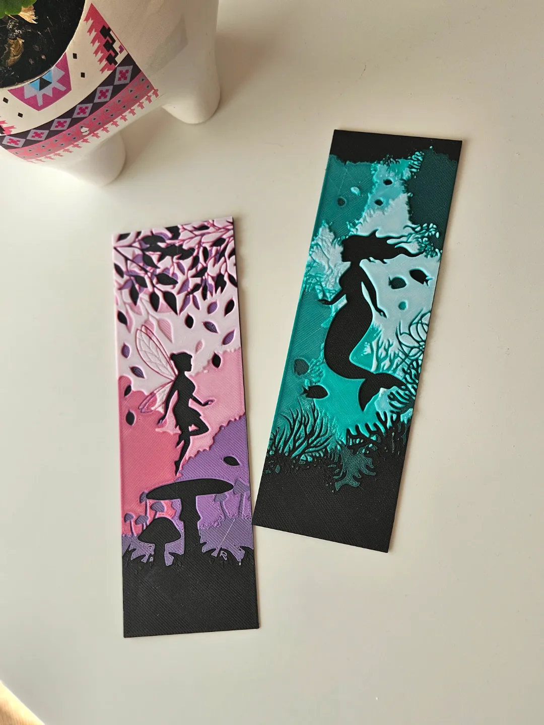 Fairy & Mermaid - Fantasy Bookmarks Set Part 1