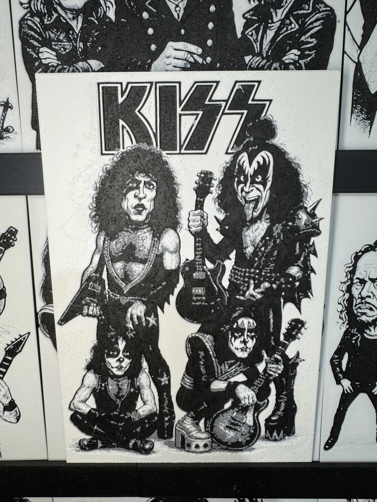 Kiss Karikatur Hue Forge