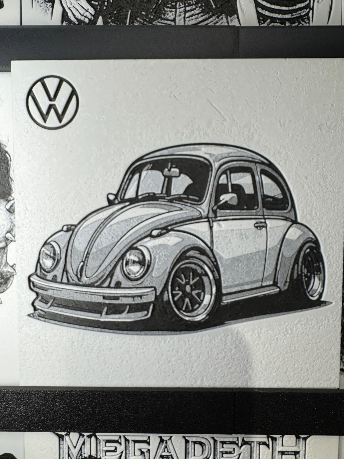 Hue Forge Karikatur VW Käfer