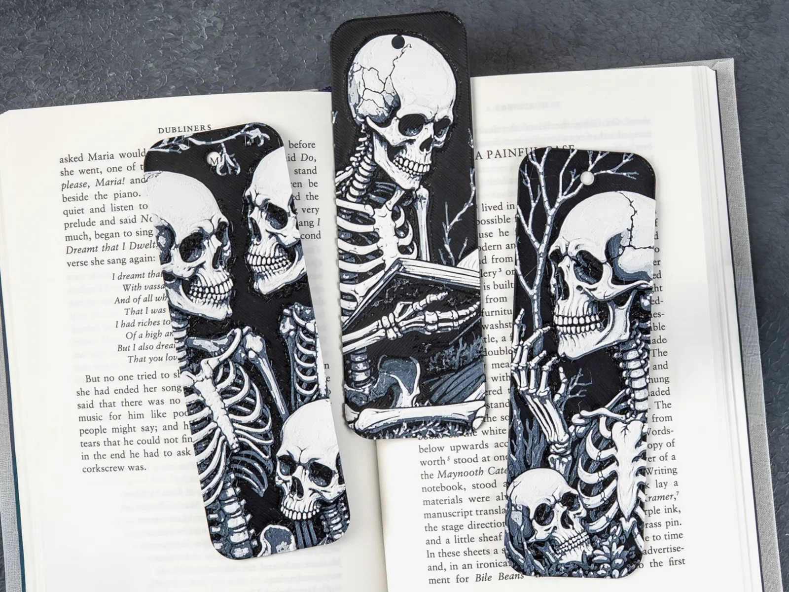 Skeleton Bookmarks