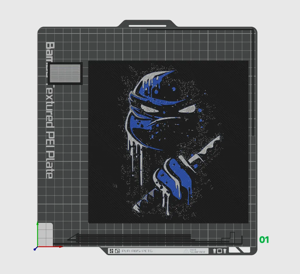 Leonardo / TMNT / Ninja Turtle / Wall Art / 2d art