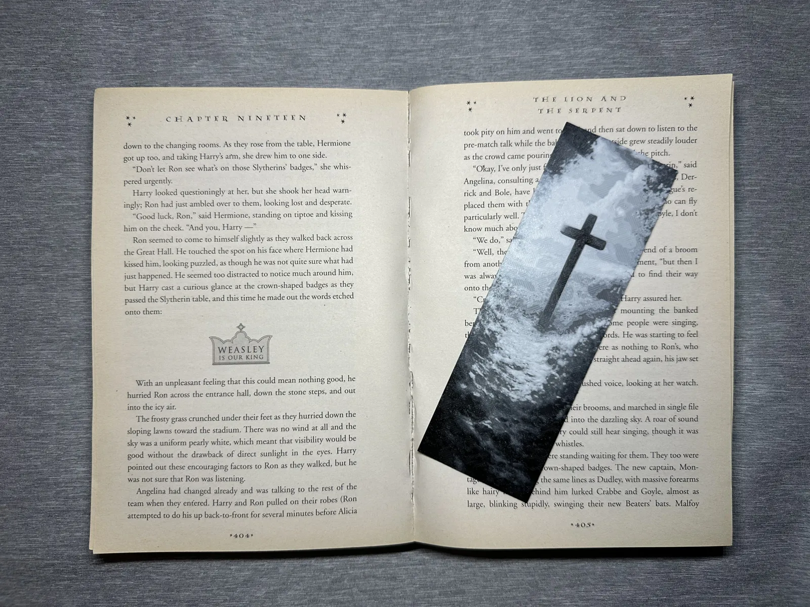 Cross Hueforge Bookmark - 2 sizes