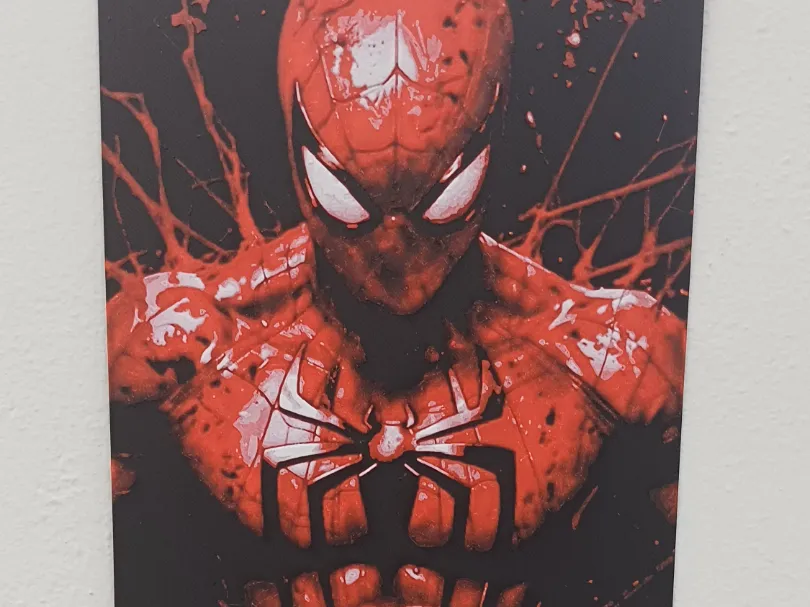 spiderman hueforge