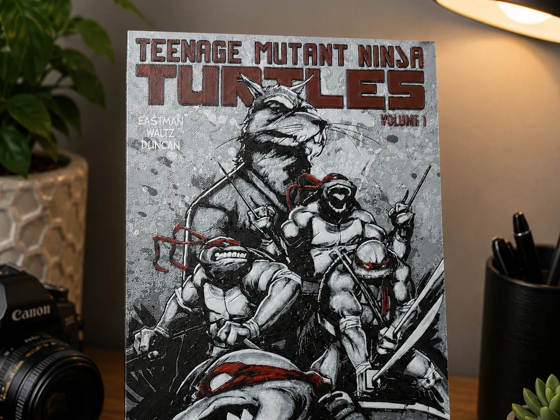 TMNT IDW Volume 1 Chroma Canvas