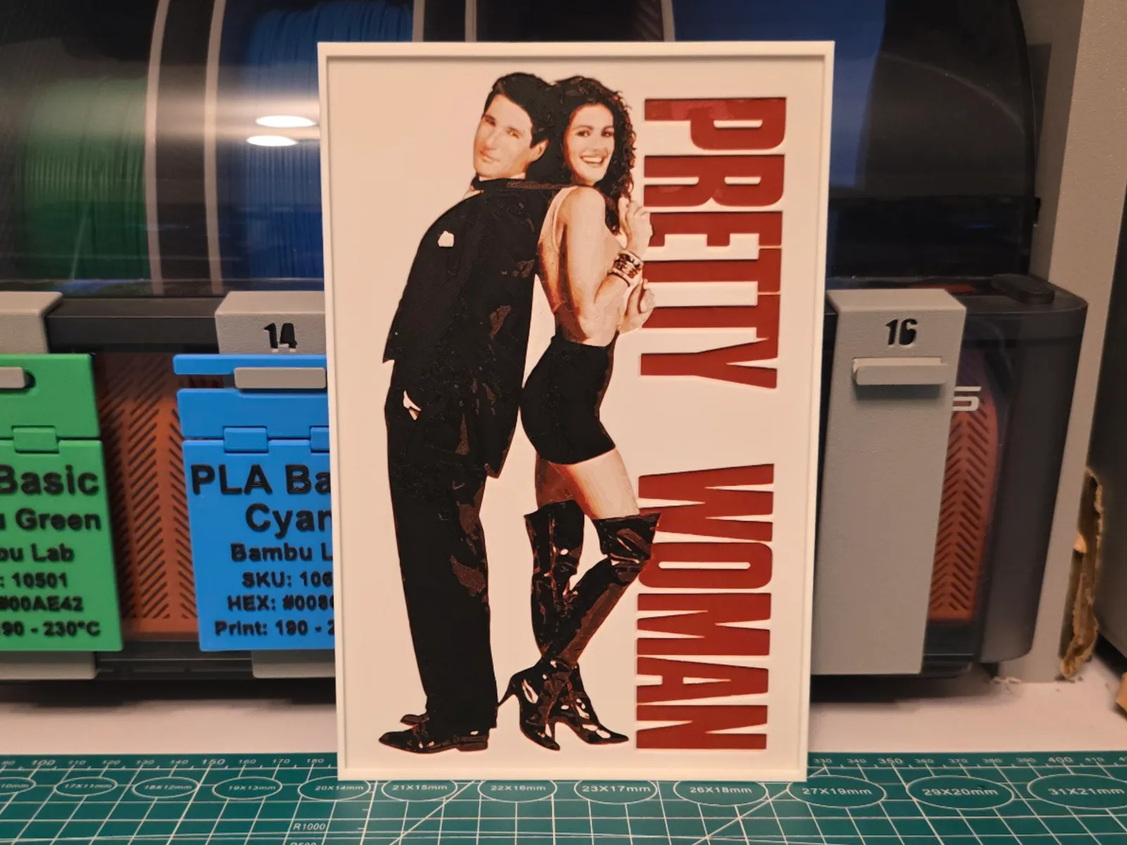 Pretty Woman Movie Poster - Hueforge Art