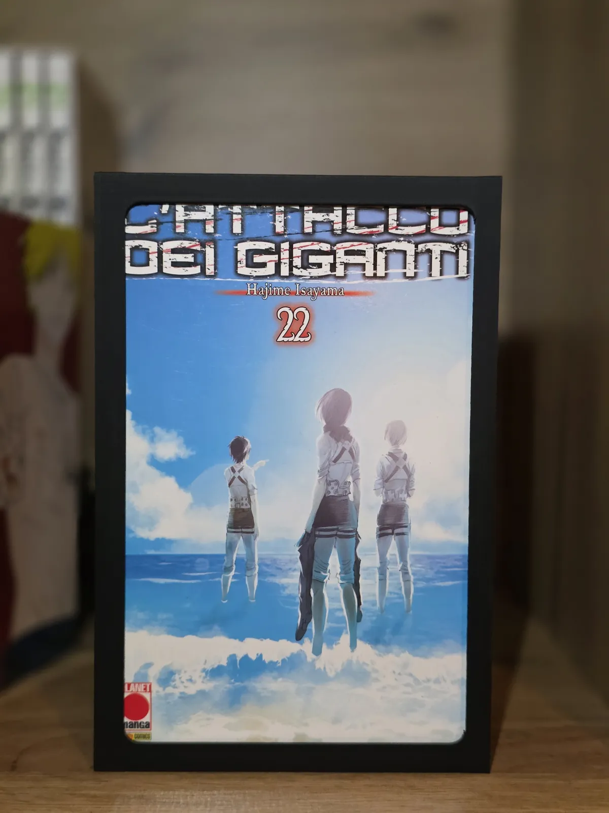 Espositore Manga - cofanetto con cover visibile