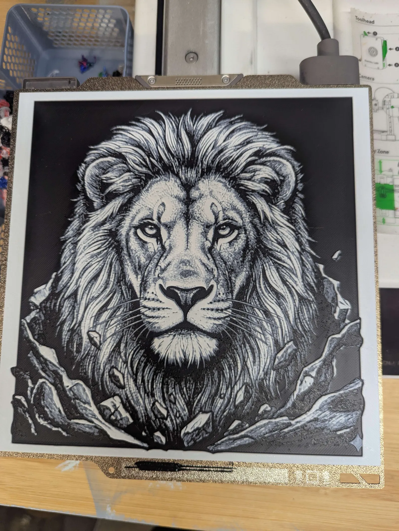 hueforge lion