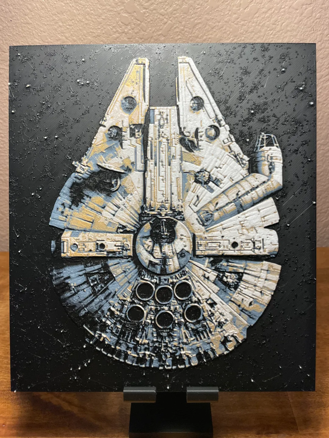 Hueforge - Star Wars - Millennium Falcon Top View