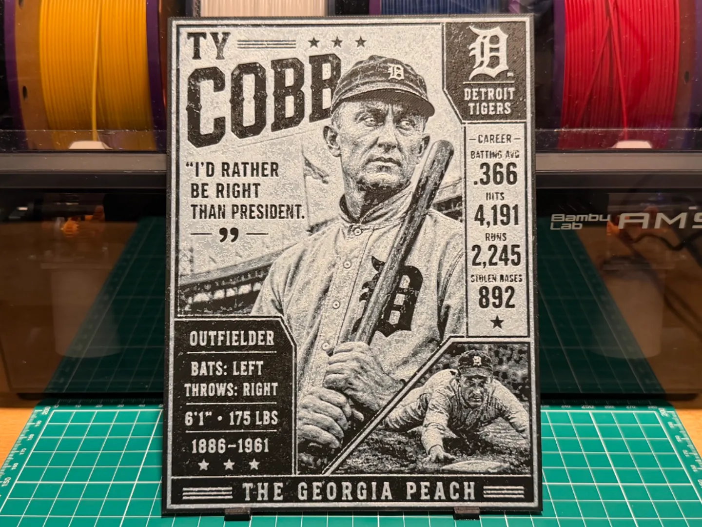 Ty Cobb Vintage Baseball Card