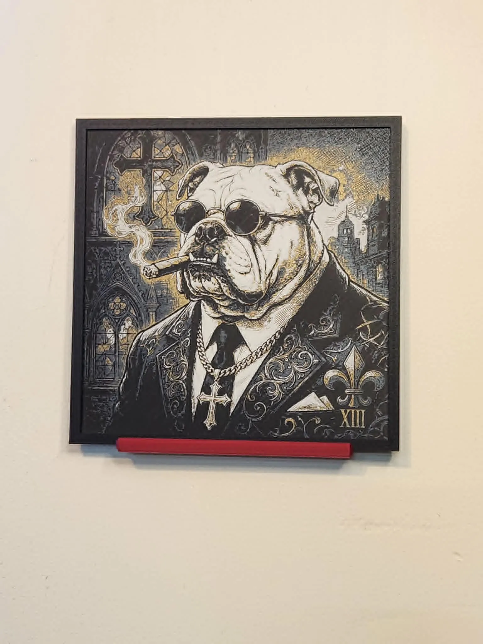 Gangster Bulldog HueForge