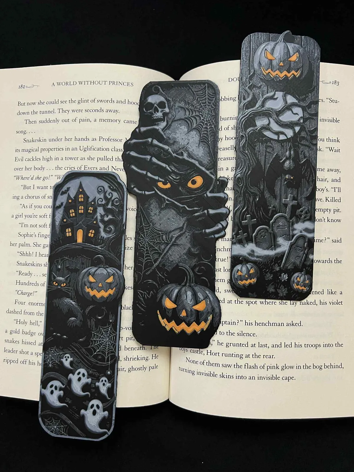 Halloween Bookmark Set