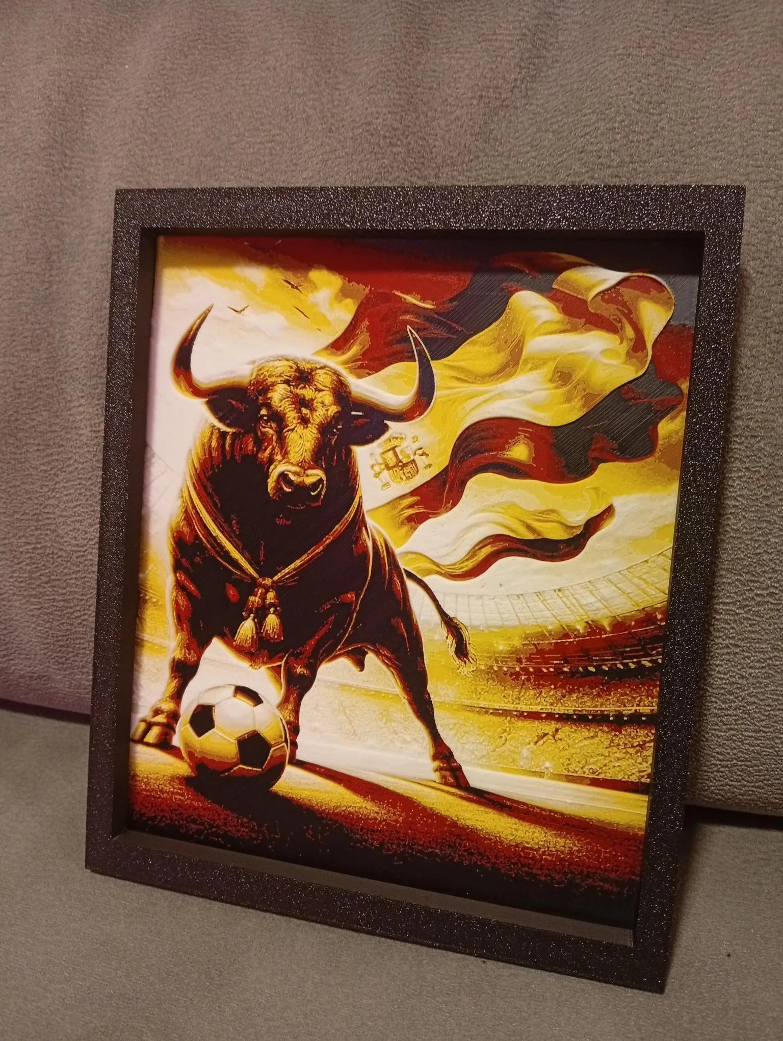 hueforge España con toro